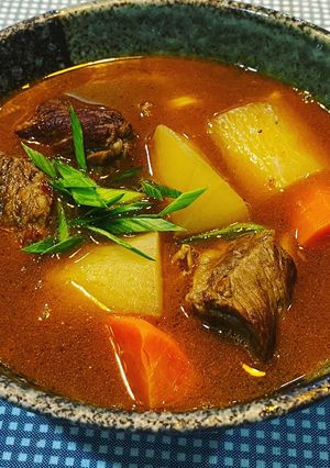 紅燒牛腩 的食譜成品照片