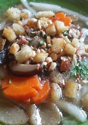 Hình của món Bánh canh bột gạo.