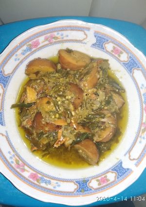 Foto resep Jengkol teri sambal ijo
