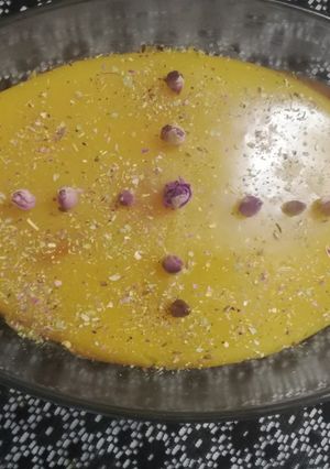 عکسی از دستور نشاسته زعفرونی