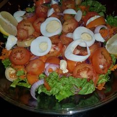 A picture of Lettuce salad.