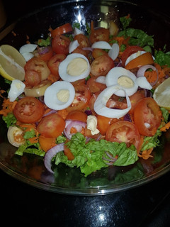 A picture of Lettuce salad.