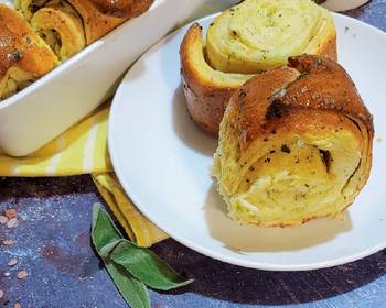 Ultimate Serving Recipe Sage  Parmesan Butter Brioche Delicious Perfect