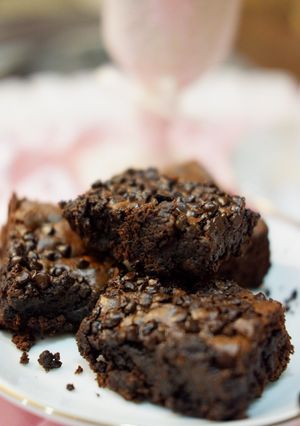 Foto resep Fudgy Brownies Chocochip