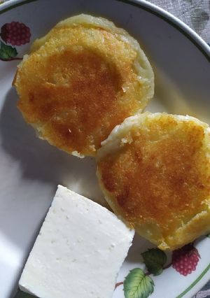 Una foto de Arepas de Yuca (mandioca) 🧡