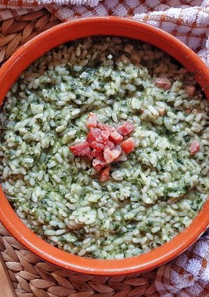 Foto di Risotto cremoso agli Spinaci