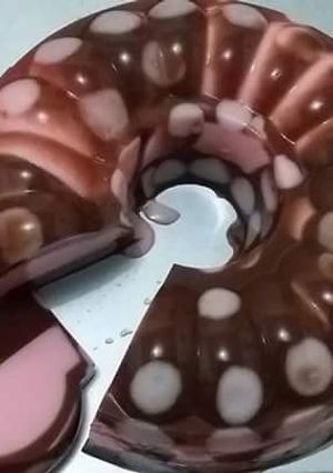 Foto resep Puding polkadot