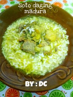 Foto resep Soto daging madura