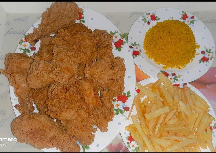 فراخ كنتاكي مقرمشة