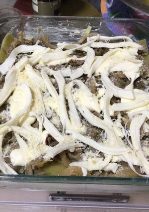 Una foto de Lasagna de verduras