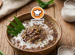 Foto resep Bubur Kacang Hijau Ketan Hitam dengan Santan Matang