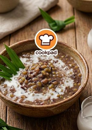Foto resep Bubur Kacang Hijau Ketan Hitam dengan Santan Matang