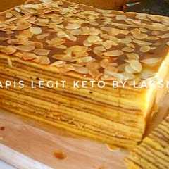 Lapis Legit Keto (lapis almond) রেসিপির প্রধান ছবি