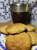 Cookies de avena y coco