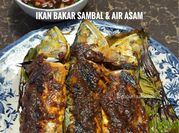 Gambar ikan kembung bakar