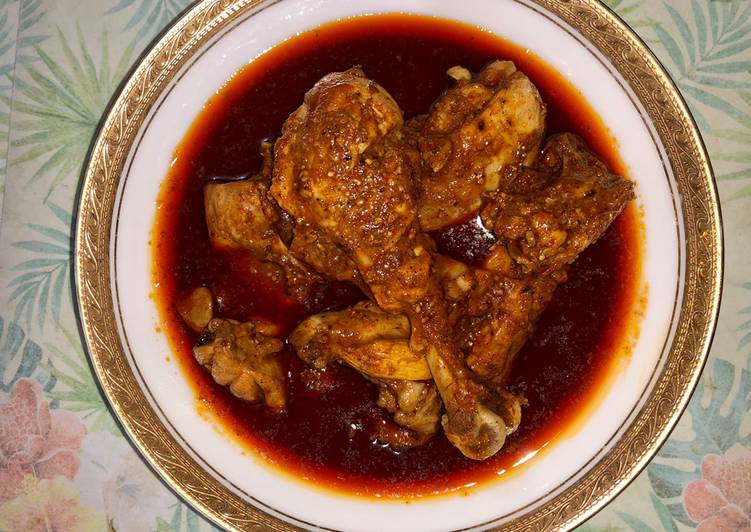 How to Prepare Quick Murg Rogani Chicken Rogan Josh