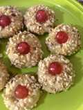 Gâteau aux cacahuètes et cerise (mchewek)🍒🍒