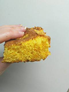 Una foto de Torta de naranja, polenta y calabaza sin TACC