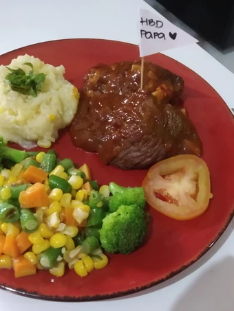 Langkah Mudah untuk Membikin Resep BBQ Beef Steak Special ❤️ yang Bikin Ngiler Anti Ribet, Lezat
