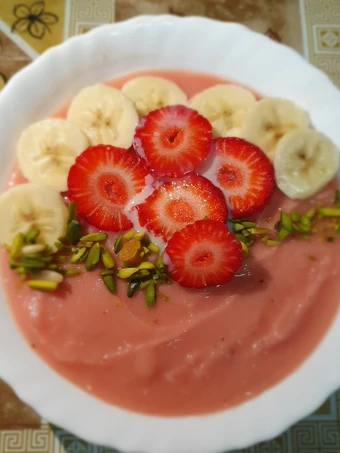 Recipe Pink Smoothie Bowl which So Delicious