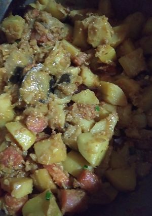 A picture of Mix sabzi.