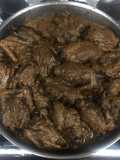 Palomas torcaces guisadas con guarnición de perrechikos