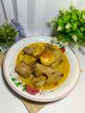 Ayam Bumbu Lembaran / Opor Ayam Kampung Pedas