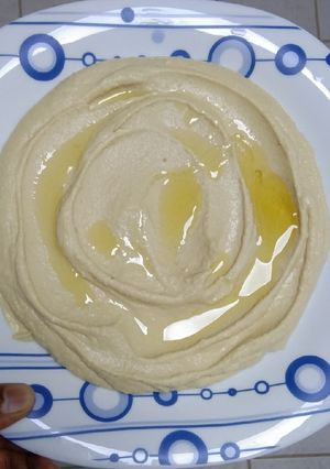 A picture of Hummus Arabic Food.
