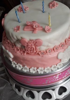 صورة لوصفة كيكة عيد الميلاد