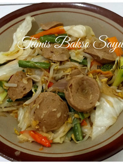 Foto resep Tumis Bakso Sayuran