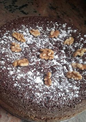 Una foto de Bizcocho con/sin chocolate