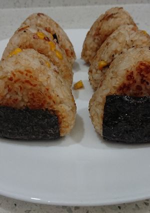 日式煎飯糰 的食譜成品照片