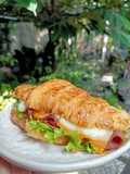 Croissant sandwich