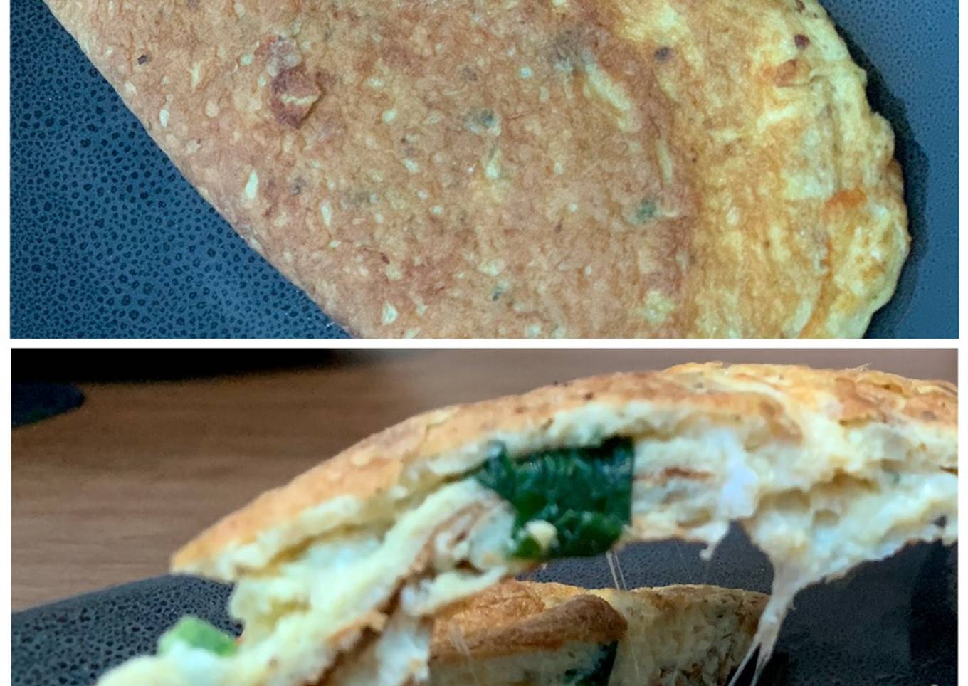 Omelette Mozzarella Cheese