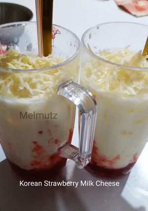 Foto resep 41. Korean Strawberry Milk Cheese