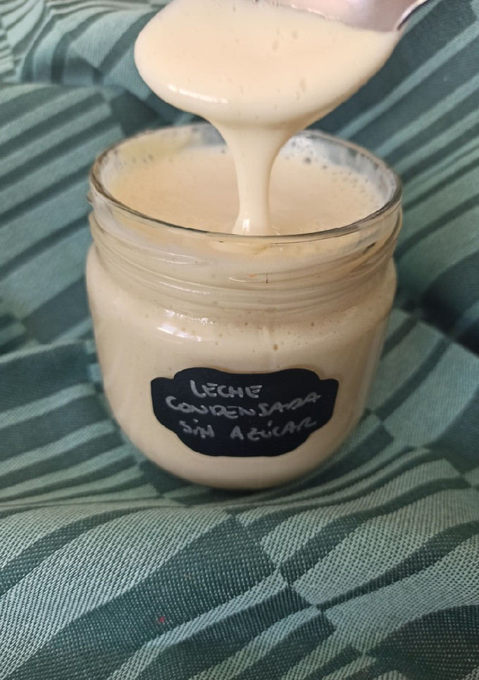 Una foto de Leche condensada sin azúcares añadidos