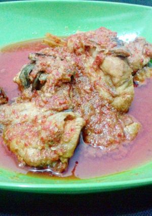 Foto resep Opor ayam pedas
