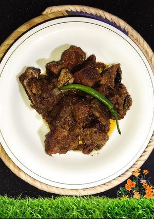 A picture of Namkeen Gosht.