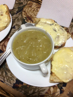 Una foto de Sopa de cebolla