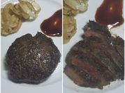 Gambar sisa beef steak marinasi