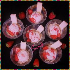 A picture of Strawberry Ice Cream.