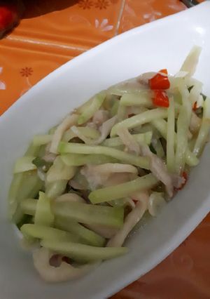 Foto resep Tumis Jamur Labu