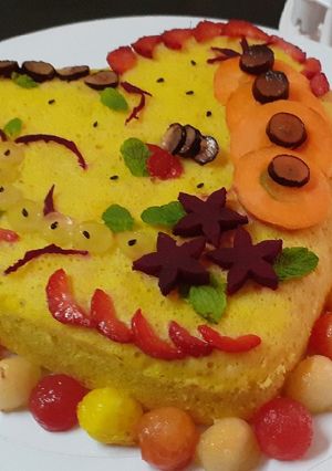 A picture of Dhokla cake.
