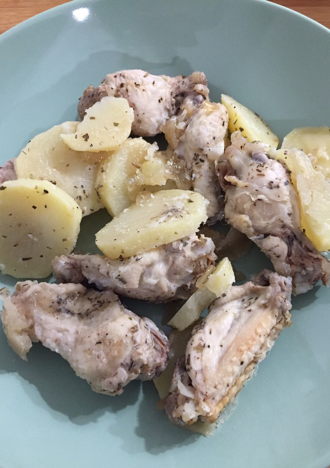 Una foto de Alitas de pollo al horno