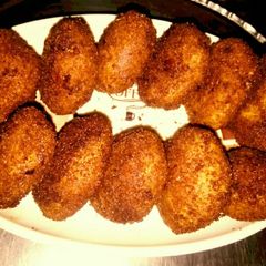 A picture of Mashed potato Cutlet/Kabab.