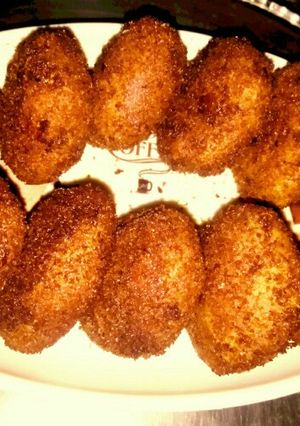 A picture of Mashed potato Cutlet/Kabab.