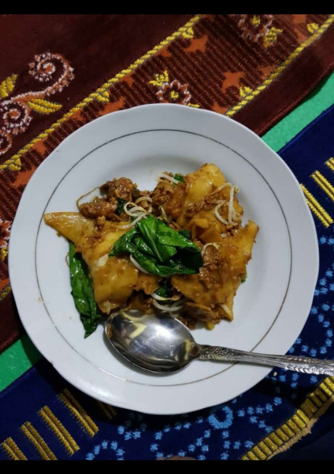 Foto resep Pangsit goreng viral le gino ala devina hermawan