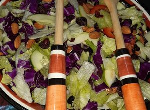 Una foto de Ensalada con frutos secos