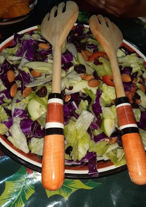 Una foto de Ensalada con frutos secos