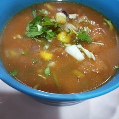 Mix veg soup A picture of Mix veg soup.